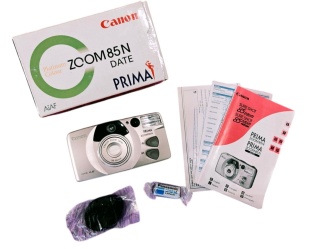 Canon Prima Zoom 85N Date | Aparat Analogowy 35 mm |  1996r