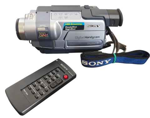 Sony Digital8 DCR-TRV245E – Kamera Cyfrowa Digital8 | USB Streaming | NightShot | SteadyShot